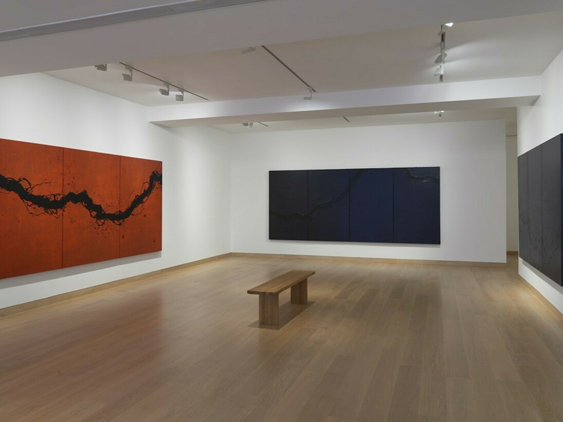 Fabienne Verdier. Rhythms & Reflections, Exhibition view. Courtesy of Waddington Custot