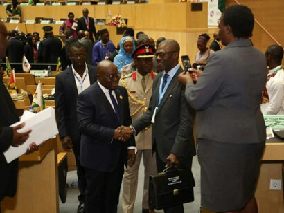 President Akufo-Addo attends 28th Summit Of The Heads Of State And Government Of The African Union (AU)