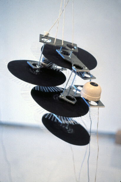 Whisker Disker, 1976, Rainforest IV Object, Walker Art Center, Minneapolis, MN. Photo by John Driscoll