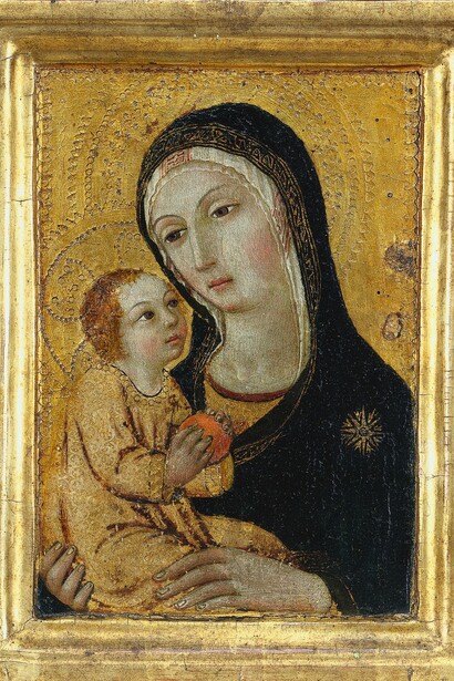 Icilio Federico Joni,  Madonna con Bambino (da Pietro Lorenzetti), Cleveland Museum of Art
