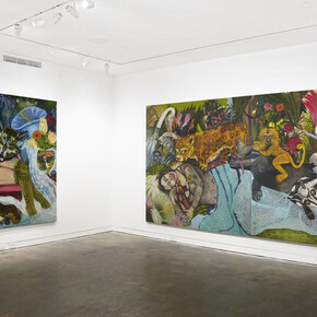 Lydia Maria Pfeffer, a loving kind of dream, exhibition view. Courtesy of Lydia Maria Pfeffer