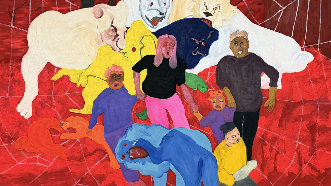 Florian Krewer, in the echo (detail), 2026. Courtesy of Musée d’Art Moderne de Paris 