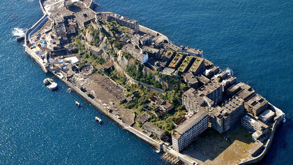 In 2008, Hashima Island, also known as Battleship Island, located off the coast of Nagasaki, Japan, was added to the UNESCO World Heritage Sites list