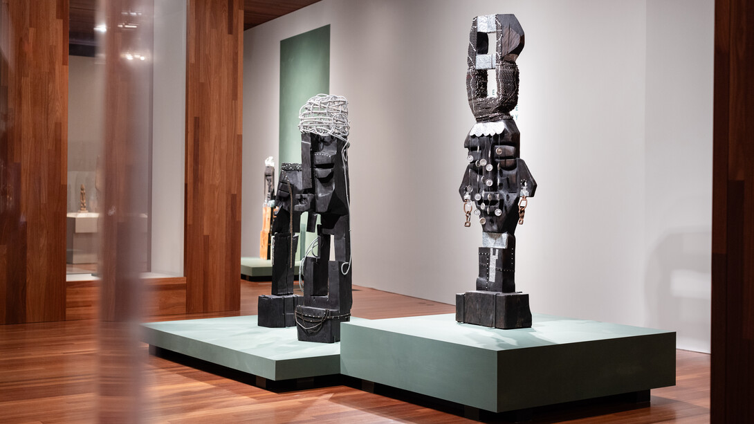 Leilah Babirye, We have a history, exhibition view. Courtesy of Fine Arts Museums