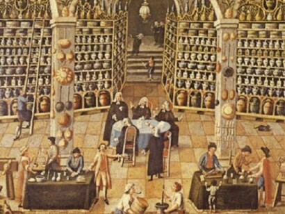 Farmacia barocca.