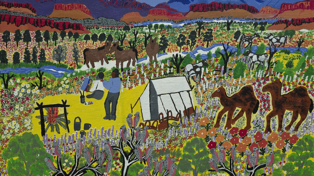 Indigenous Australian Art Collection. Courtesy of Queensland Art Gallery