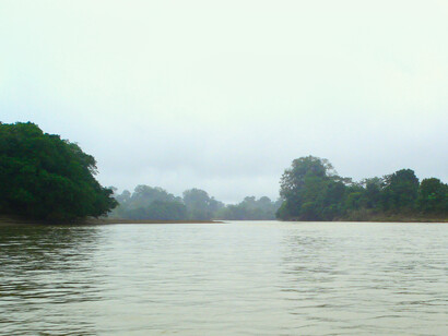 Panorámica del río Sarapiquí