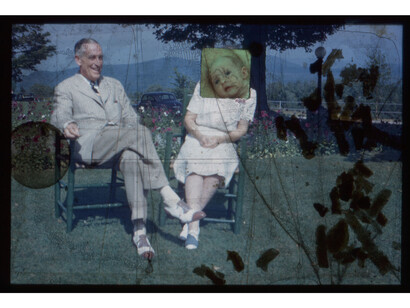 Luther Price. Sorry. 2005-2012. Eighty handmade slides. 9 min. Fund for the Twenty-First Century and Committee on Media and Performance Art Funds. © 2014 Luther Price
