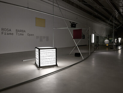 Rosa Barba, Frame time open, vista dell’esposizione. Cortesia di Maxxi