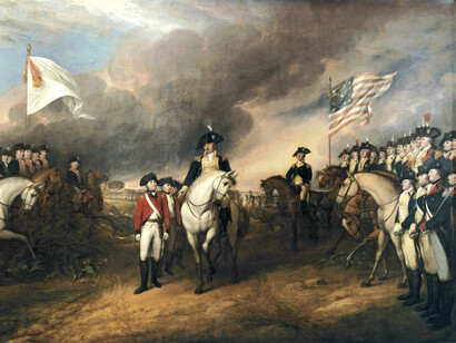 John Trumbull, Cornwallis se rinde en Yorktown