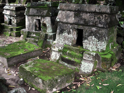 Mausoleos en Quiahuiztlán. Veracruz, México