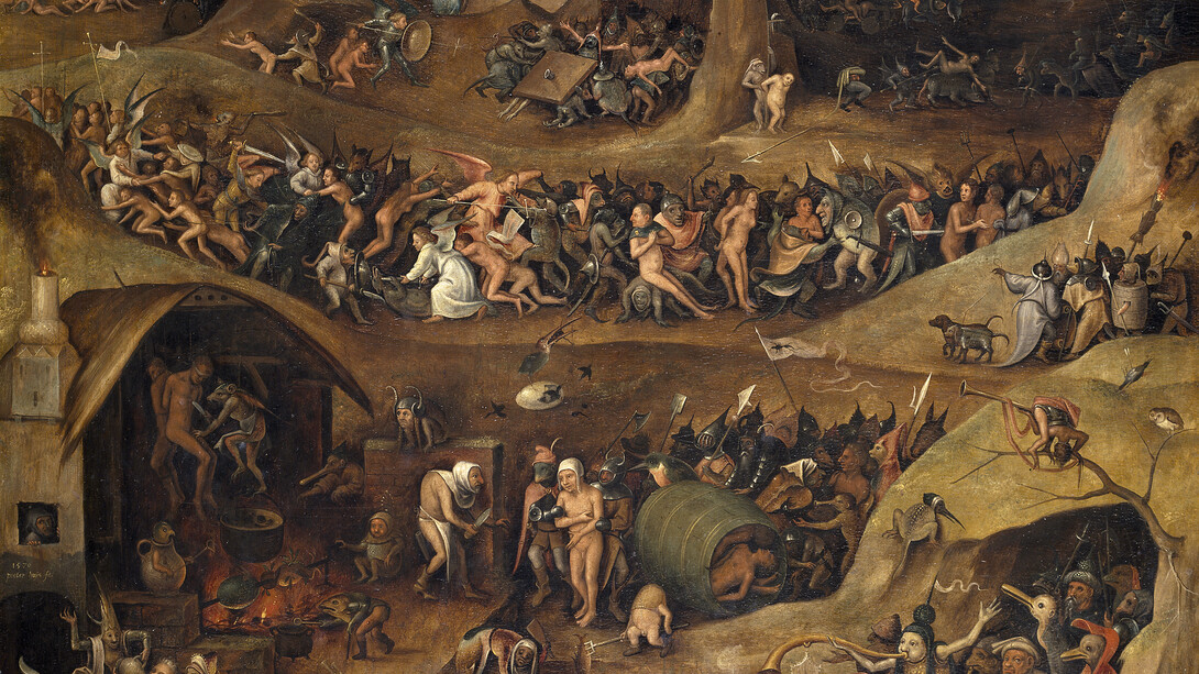 «El infierno» (1570), Pieter Huys