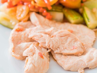 Fettine di carne bianca: "... gli altri ordinano pizze o pasta senza glutine o carni bianche e magre..."