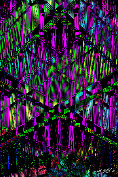 Wally Gilbert, Purple plumes, 2025. Courtesy of Viridian Artists