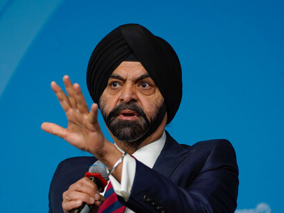 World Bank Group President Ajay Banga discusses the evolution of the World Bank's agenda, highlighting the need for a 'new social contract' that prioritises equity and worker rights in a rapidly changing labour market
