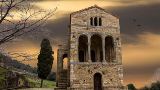 Asturias. Santa María del Naranco