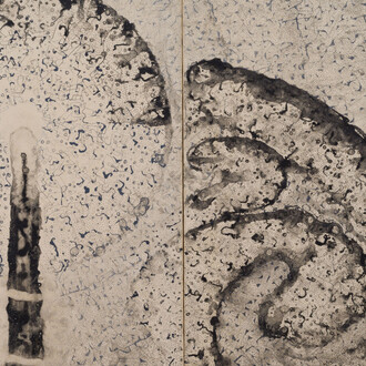 Josaku Maeda, Human landscape no.32, 1961-62. Courtesy of Tokyo Gallery + BTAP