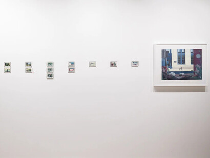 Tom Haugomat and Anuj Shrestha, Cities of love, exhibition view. Courtesy of Paradigm Gallery + Studio