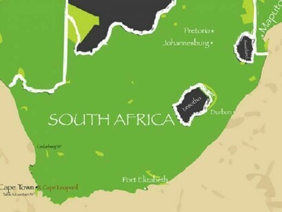 La zona di coltivazione del tè Rooibos