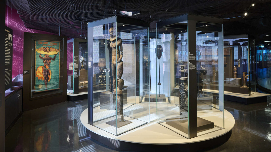 1913-1923 : l’esprit du temps, vue de l’exposition. Avec l’aimable autorisation du Musée du Quai Branly