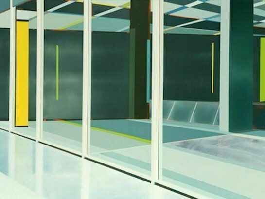 Asmund Havsteen-Mikkelsen, Matrix, 2013, Oil on canvas, 120 x 180 cm