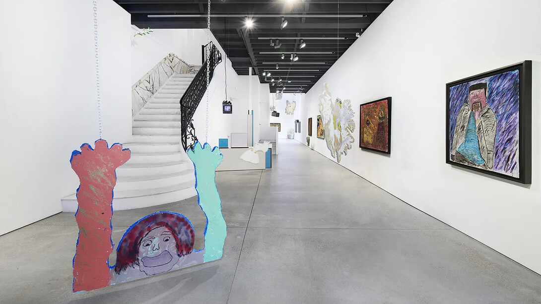 Lloyd Foster, Spiritual technology, exhibition view. Courtesy of Anton Kern Gallery