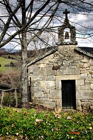A Pobra de Trives, Ourense. Capilla del pazo de Paradela