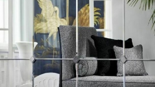 Patrick Hellmann´s decoration in black, grey, white and silver