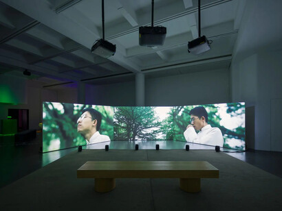 Various artists, The great camouflage, exhibition view. Courtesy of Rockbund Art Museum