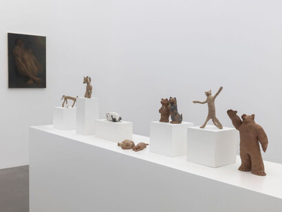 Yan Bingqing, And thus it goes, exhibition view. Courtesy of Galerie Urs Meile