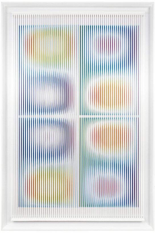 Alberto Biasi, Da forma a forma sul celeste, 1999