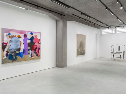 Various artists, Anker protocol – 1.0, exhibition view. Courtesy of Galerie Urs Meile