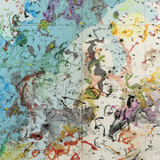 Marcus Neustetter, 2017, 'Exploring 1950 Celestial Maps V', ink on paper. 