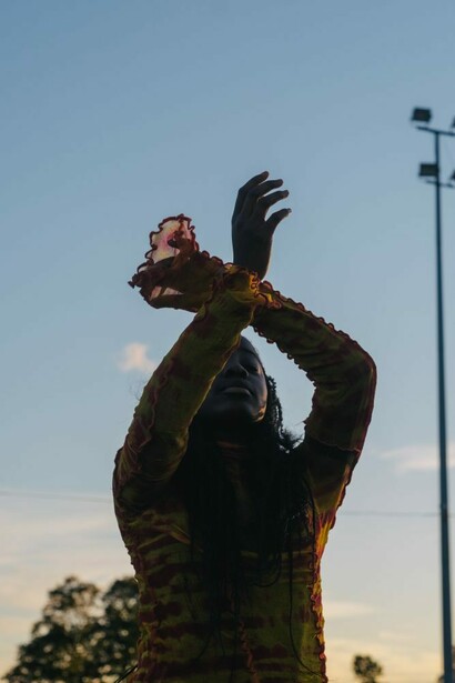 Rory Pilgrim, RAFTS, Production Still, 2021. Photo: Matthew Ritson