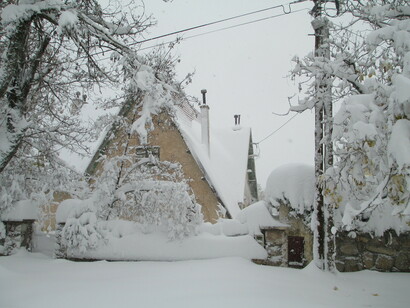 Ifrane under the snow