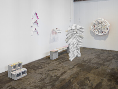 Golnar Adili, To measure the emotions of others, exhibition view. Courtesy of Smack Mellon. Photo by Etienne Frossard