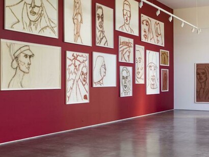 Alex Katz, Exhibition view. Courtesy of Galería Javier López