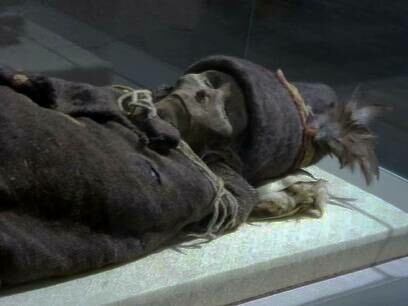 Xiaohe mummy in Tarim Basin