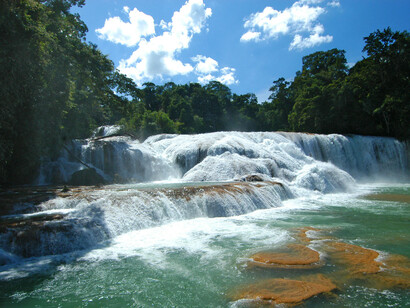 River in Palenque, México