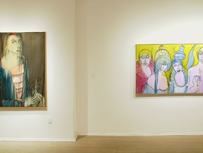 Grace Hartigan. The Late Paintings, Exhibition view. Courtesy of C. Grimaldis Gallery