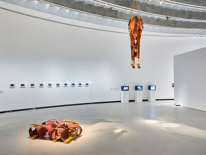 Various artists, Tragicomica. Perspectives on Italian art from the mid-20th century to today, exhibition view. Courtesy of Maxxi