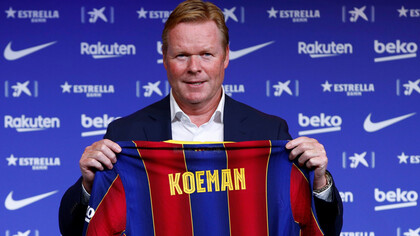 Ronald Koeman, director técnico del Fútbol Club Barcelona