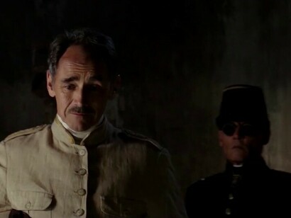 «Esperando a los bárbaros» (Ciro Guerra), protagonizada por Johnny Depp, Mark Rylance y Robert Pattinson 