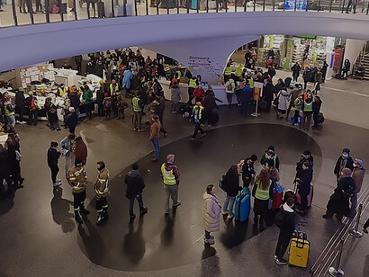 Amidst the Ukrainian refugee crisis in March 2022, Warsaw Central Station became a poignant hub of human resilience, as its platforms witnessed the collective efforts and compassion extended towards those seeking refuge, amplifying the station's role beyond transportation to a symbol of solidarity and support