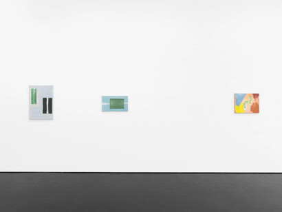 Raoul De Keyser, exhibition view. Courtesy of Trautwein Herleth