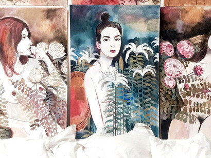 Fleurs. Courtesy of Antonine Catzéflis gallery