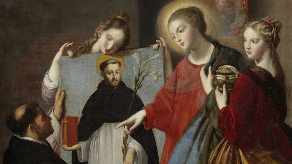 Fray Juan Bautista Maíno, Saint Dominic in Soriano (detail), ca. 1629. Courtesy of Museo Nacional del Prado