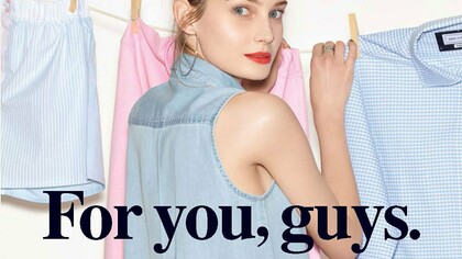 Anuncio de la marca de moda Eden Park