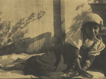 Giacomo Caneva (Italian, 1812–1865) , Carlotta Cortudino, ca. 1852, Salted paper print from paper negative. The Metropolitan Museum of Art
Gilman Collection, Purchase, Joseph M. Cohen Gift, 2005