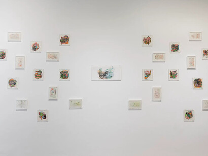 Diego Miccige, Invocaciones, maneras de consagrar el paisaje, exhibition view. Courtesy of Praxis Gallery